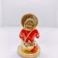 Gold Plated Hanuman Ji Statue: Perfect for Car Dashboard and Thoughtful Gifting (100 GM)