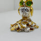 Gold and Silver Plated Owl: Majestic Charm in 2 Inches