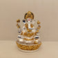 Gold and Silver Plated Lord Ganesha: Divine Beauty in Gold and Silver