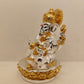 Gold and Silver Plated Lord Ganesha: Divine Beauty in Gold and Silver