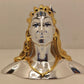 Gold and Silver Plated Shiva (Aadiyogi): Divine Fusion of Gold and Silver (4.5 Inches)