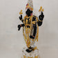 Gold and Silver Plated Lord Tirupati Balaji Statue 8-Inch