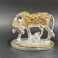 Kamdhenu Cow with Calf Idol I Gold and Silver Plated kamdhenu I Kamdhenu Statue for vastu