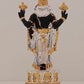 Gold And Silver Plated Lord Tirupati Balaji Statue 3 Inch