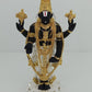 Pure Gold And 999 Silver Plated Lord Tirupati Balaji Statue 4.5 Inch