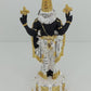 Pure Gold And 999 Silver Plated Lord Tirupati Balaji Statue 4.5 Inch