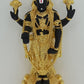 Gold Plated Lord Tirupati Balaji Statue 4.5 Inch