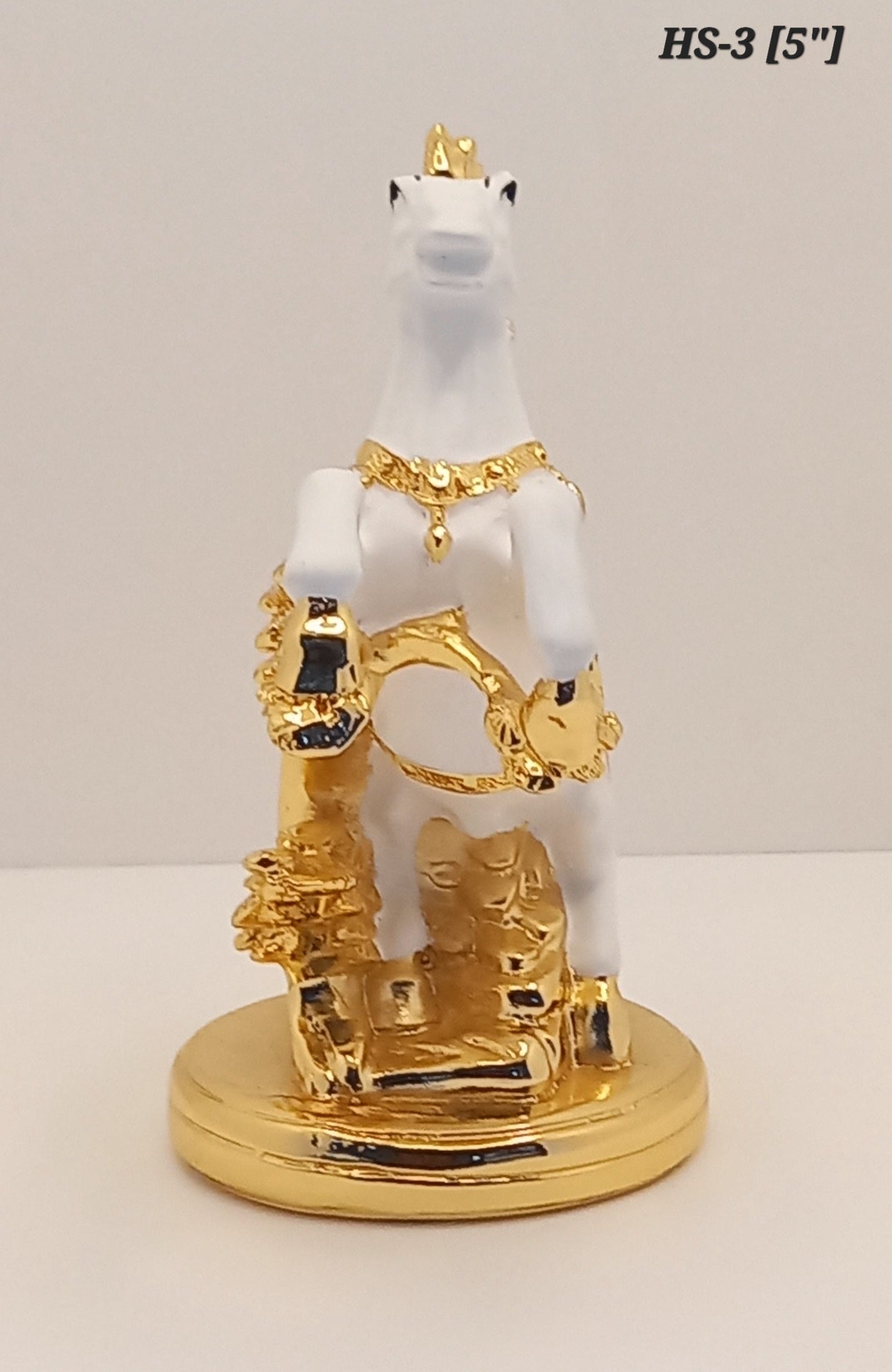 Premium Gold Plated Horse 5 Inch