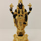 Gold plated Lord Tirupati Balaji Statue 3 Inch