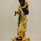 Gold Plated Lord Tirupati Balaji With Diamond 10 Inch